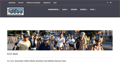 Desktop Screenshot of kiss-skate.de